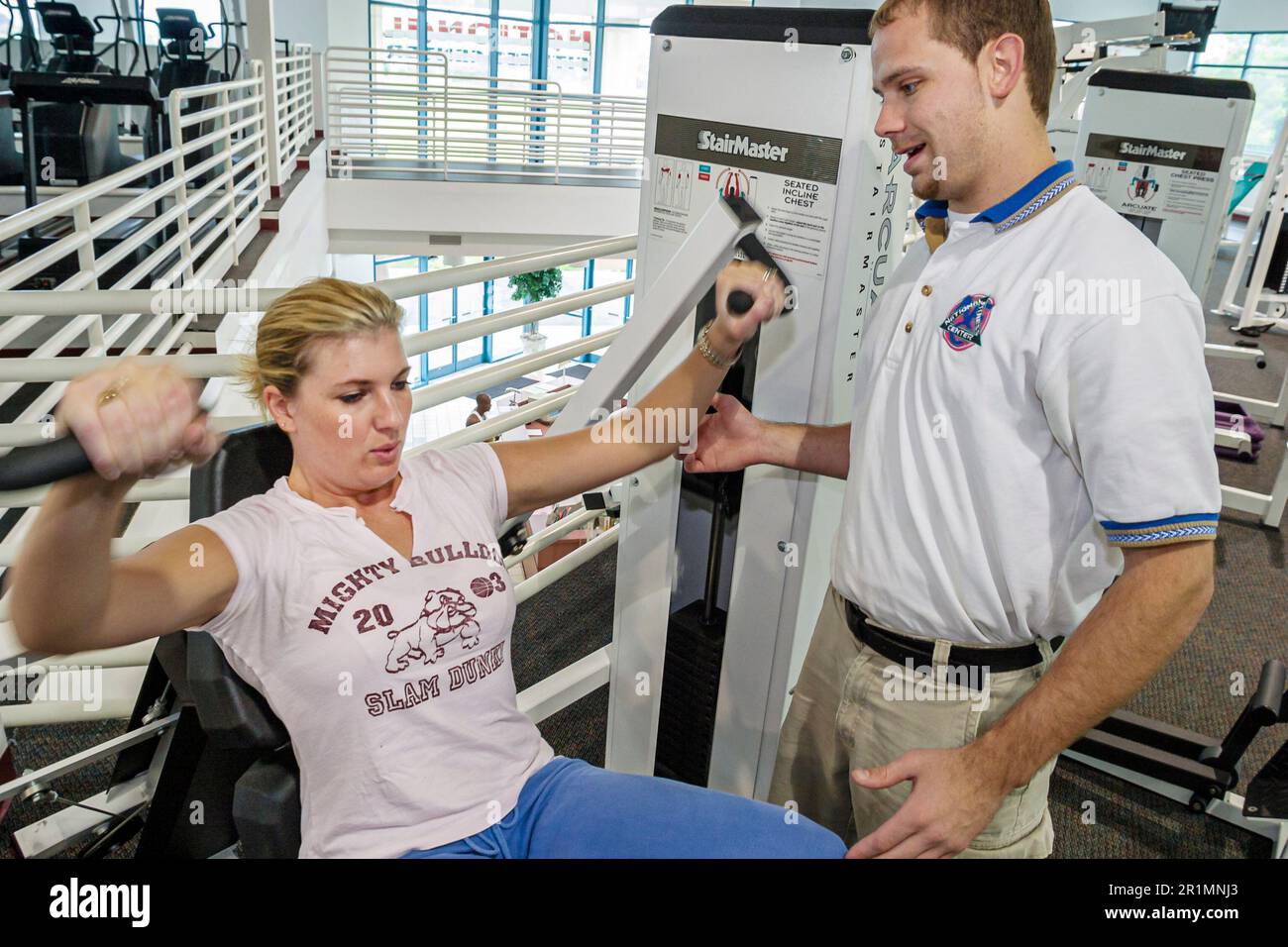 Sevierville Tennessee, Smoky Mountains, National Fitness Center, Zentrum, Besucher reisen Reise touristischer Tourismus Wahrzeichen Kultur cultura Stockfoto