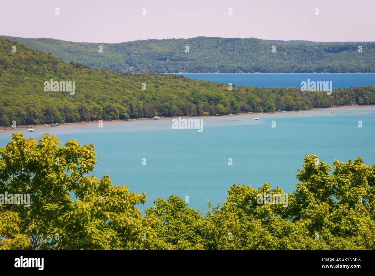 Sleeping Bear Dunes National Lakeshore in Michigan Stockfoto