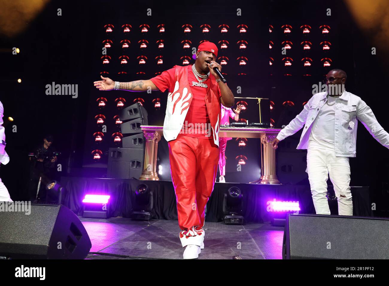 New York, New York, USA. 12. Mai 2023. Mase bei DJ Cassidy's Pass The Mic Live-Konzert im Prudential Center, 12. Mai 2023 in Newark, New Jersey. Kredit: Walik Goshorn/Media Punch/Alamy Live News Stockfoto