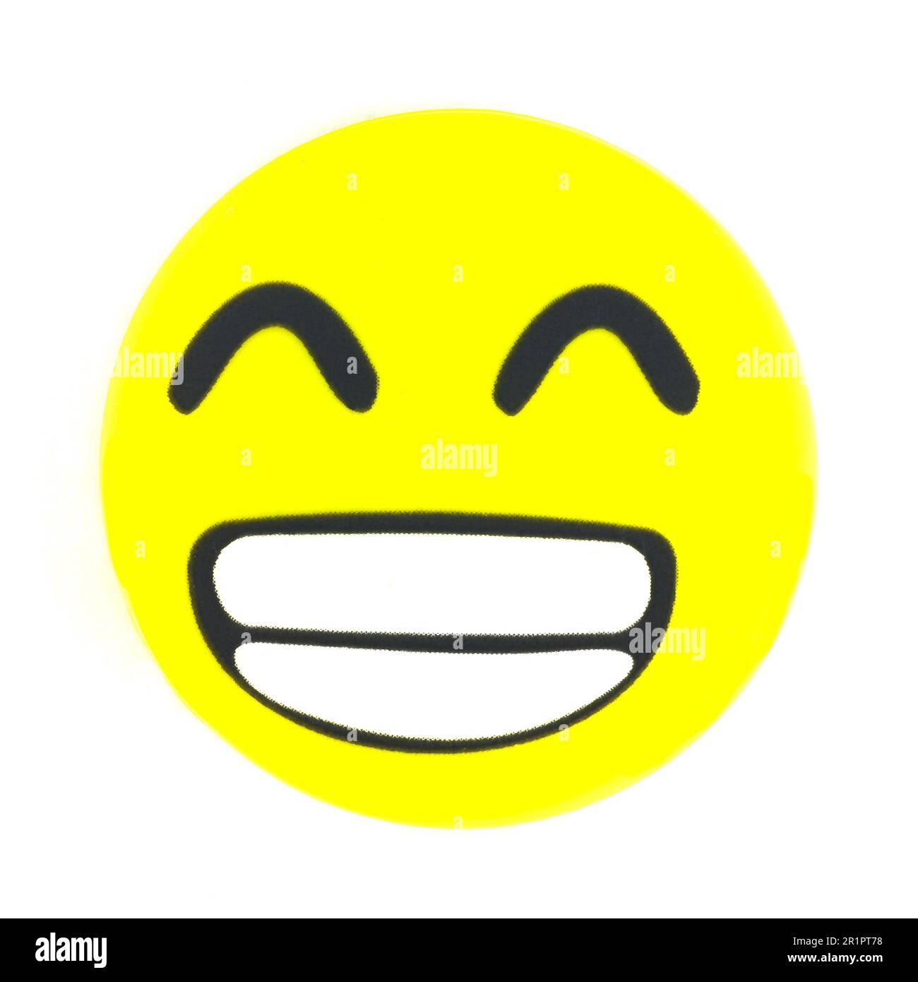 Lachendem Gesicht Emoticon Stockfoto