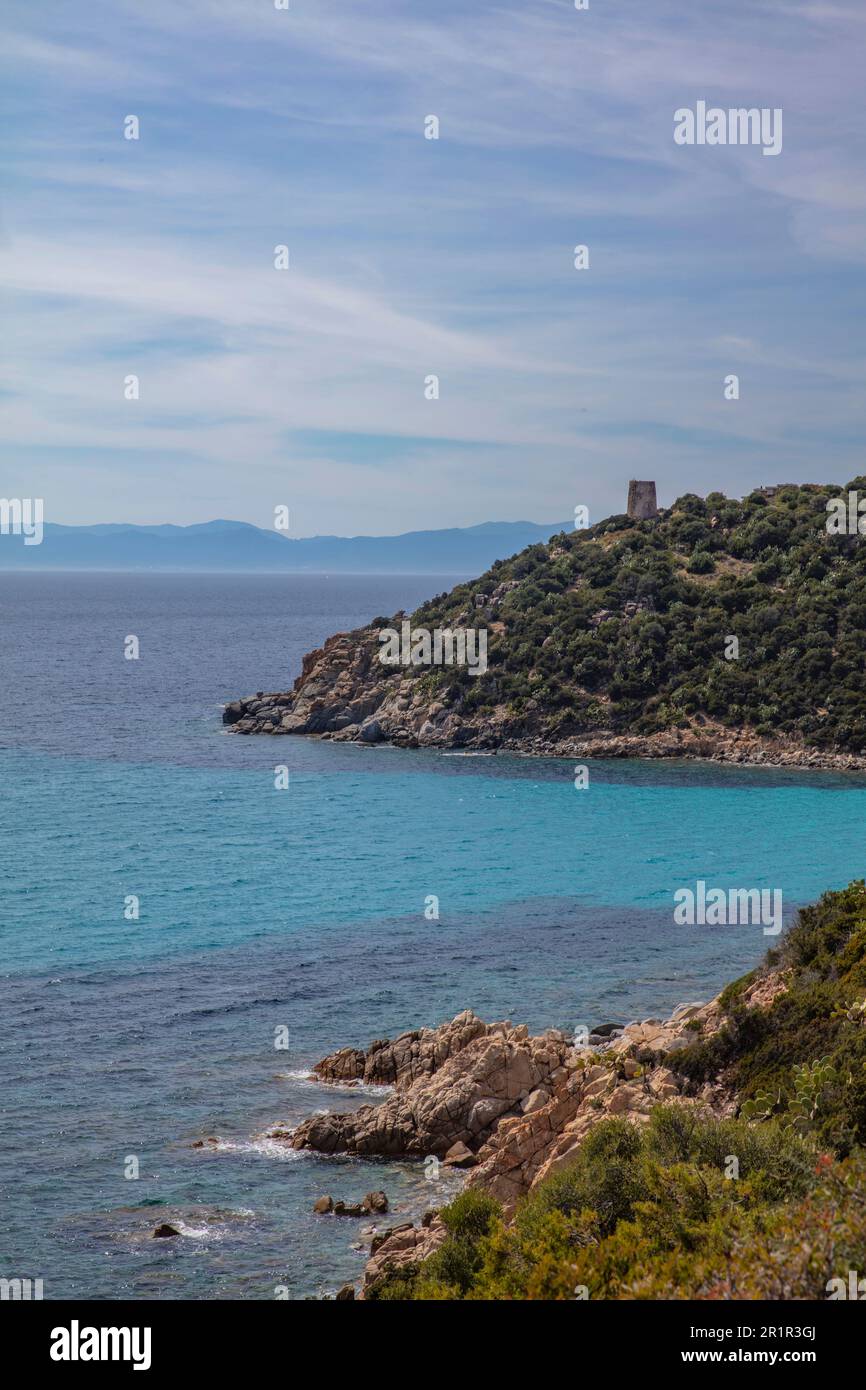 Italien, Sardinien, Strand, Meer, Türkis, smaragdküste Stockfoto