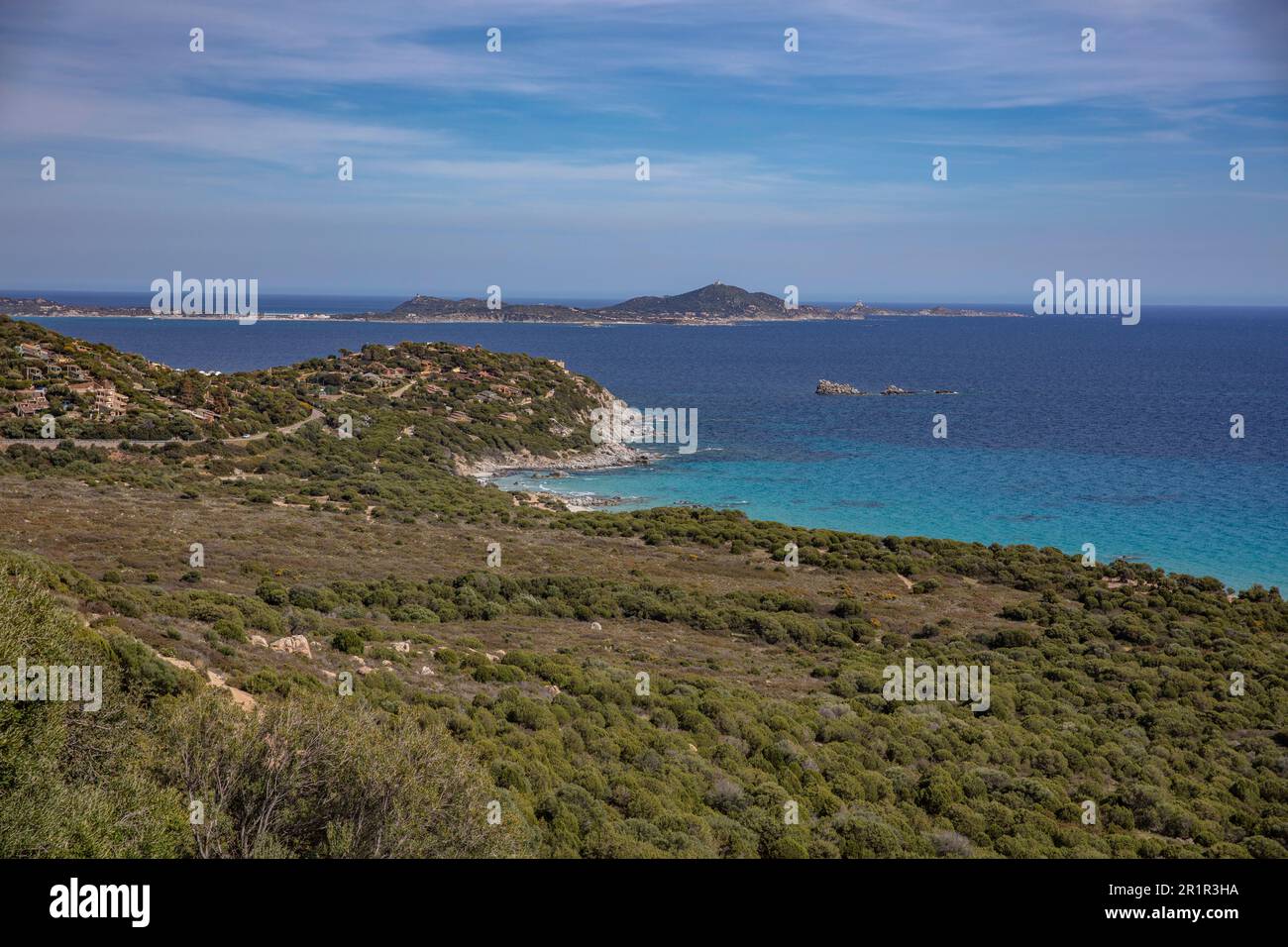 Italien, Sardinien, Strand, Meer, Türkis, smaragdküste Stockfoto