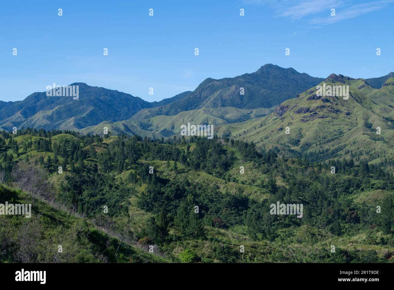 Fidschi, Lautoka, Nadi Highlands. Stockfoto