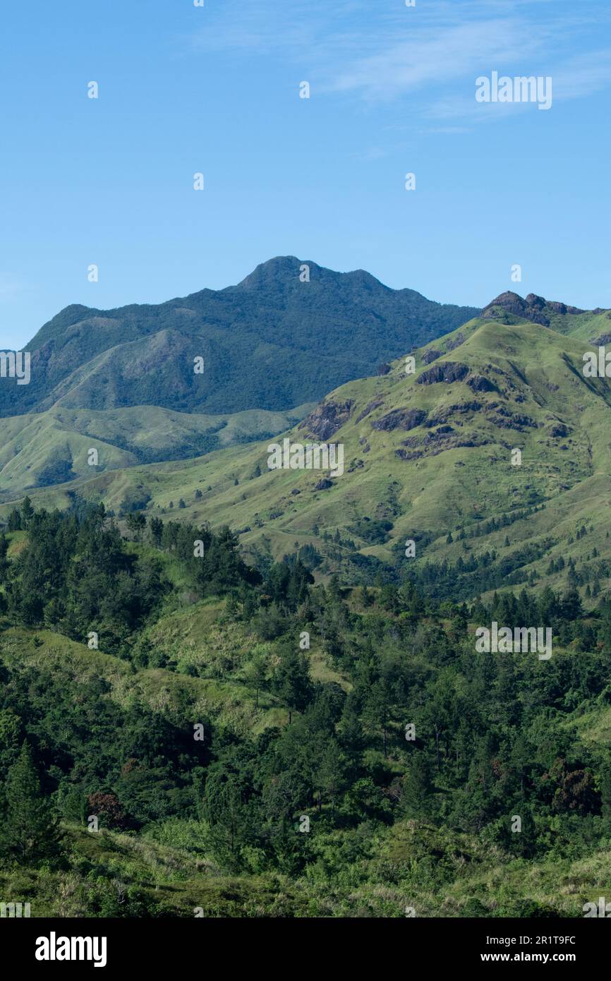 Fidschi, Lautoka, Nadi Highlands. Stockfoto