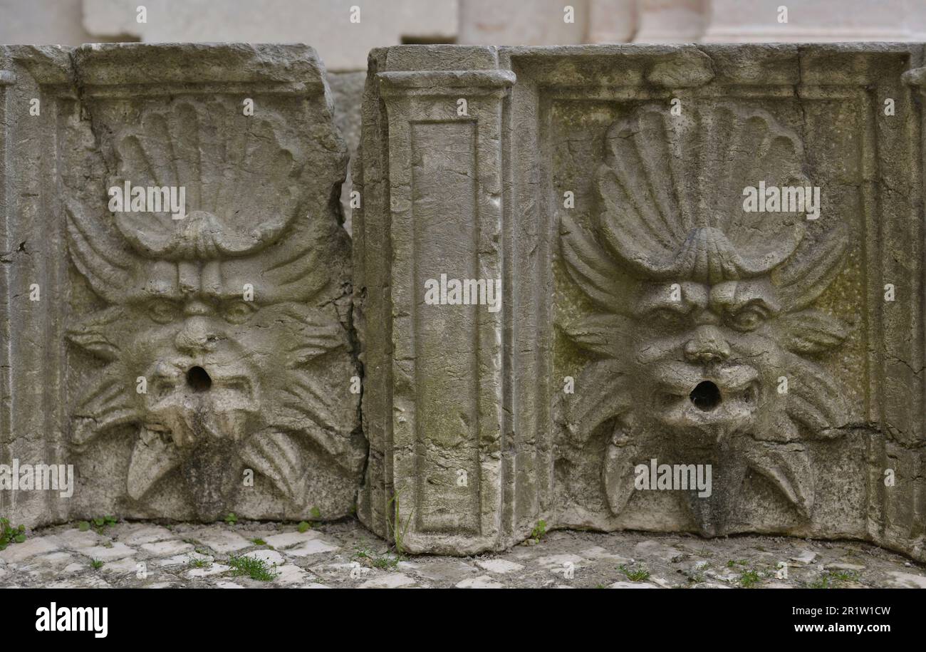 Brunnen-Panzer, 16.-17. Jahrhundert. Vom Carmo-Kloster (Lissabon). Archäologisches Museum Von Carmo. Lissabon, Portugal. Stockfoto