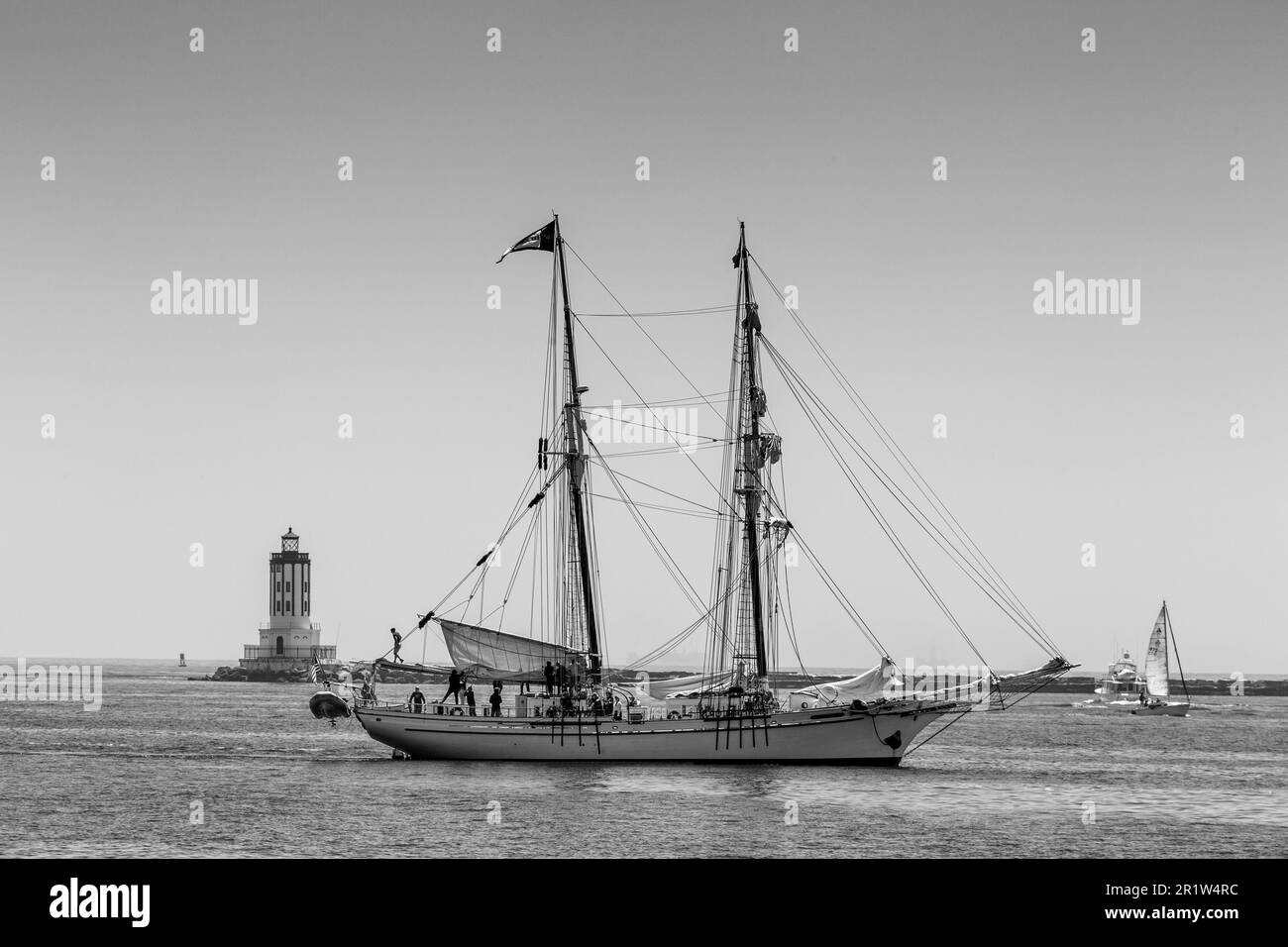 Hafen von Los Angeles, San Pedro, Südkalifornien, USA Stockfoto