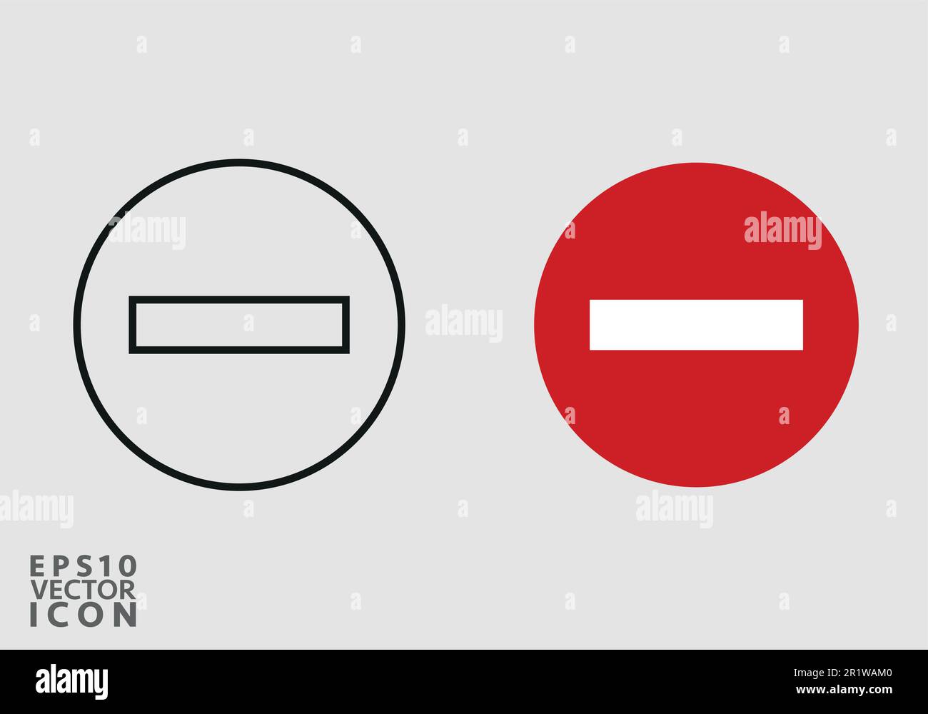 Rote STOP-Zeichen auf weißem Hintergrund. Flat Style. roten Stoppschild für Ihre Web site Design, Logo, App, UI.stop traffic Symbol. Verkehr gesetzliche Warnung Stock Vektor