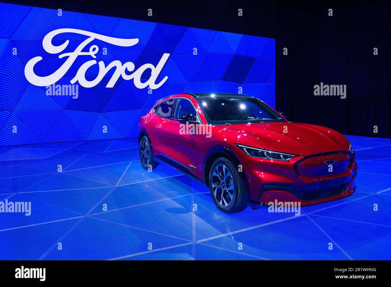 Toronto, ON, Kanada - 14. Februar 2020: Ford präsentiert auf der Canadian International Autoshow 2020 (15.-25. Februar) im Metro Toronto Convention Center Stockfoto