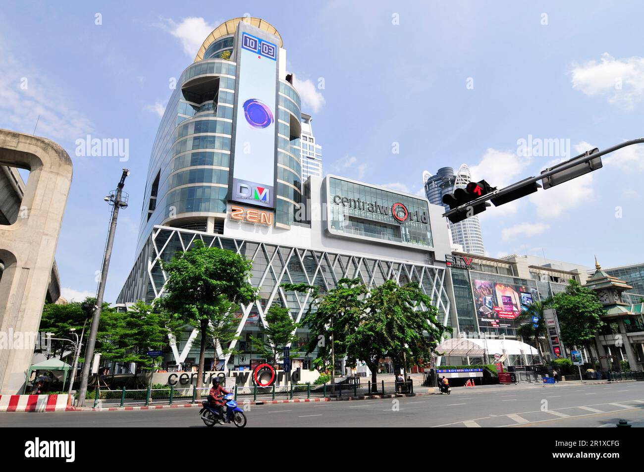 Central World Einkaufszentrum in Bangkok, Thailand. Stockfoto