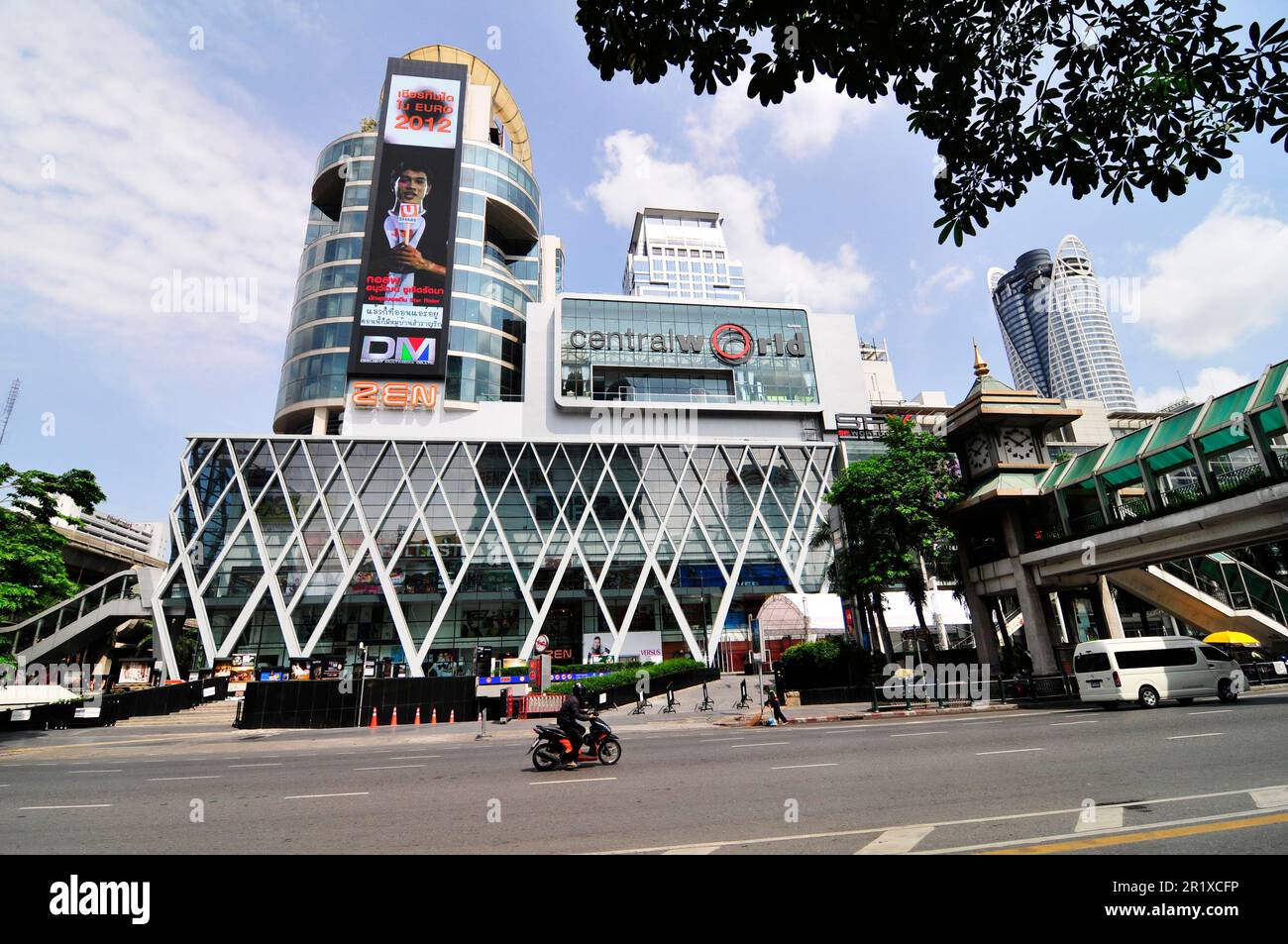 Central World Einkaufszentrum in Bangkok, Thailand. Stockfoto