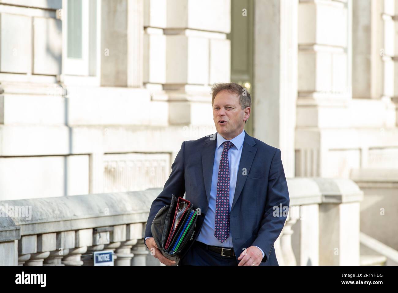 London, uk, 16. Mai, 2023. Grant Shapps MP (Secretary of State for Energy Security and Net Zero) wird in Whitehall Credit Richard Lincoln/Alamy Live News gesehen Stockfoto