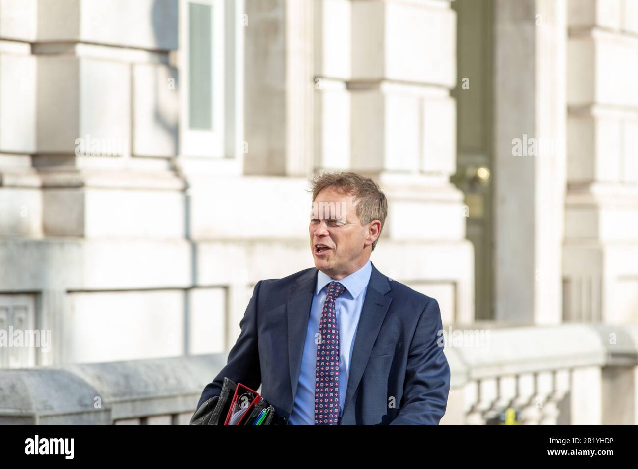 London, uk, 16. Mai, 2023. Grant Shapps MP (Secretary of State for Energy Security and Net Zero) wird in Whitehall Credit Richard Lincoln/Alamy Live News gesehen Stockfoto