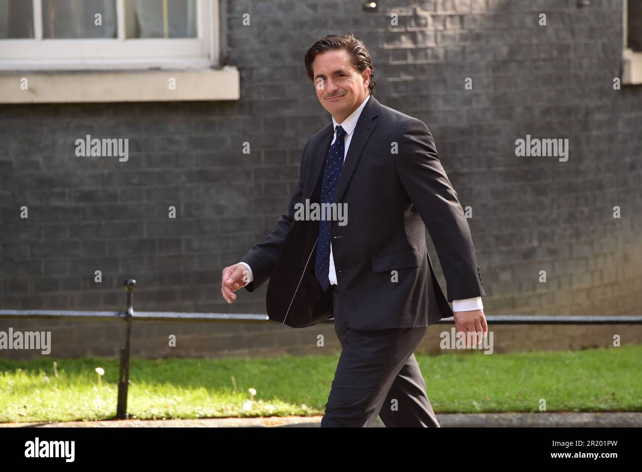 London, England, Großbritannien. 16. Mai 2023. JOHNNY MERCER, Staatsminister und Minister für Veteranenangelegenheiten, kommt zur wöchentlichen Kabinettssitzung in der Downing Street an. (Kreditbild: © Thomas Krych/ZUMA Press Wire) NUR REDAKTIONELLE VERWENDUNG! Nicht für den kommerziellen GEBRAUCH! Kredit: ZUMA Press, Inc./Alamy Live News Stockfoto