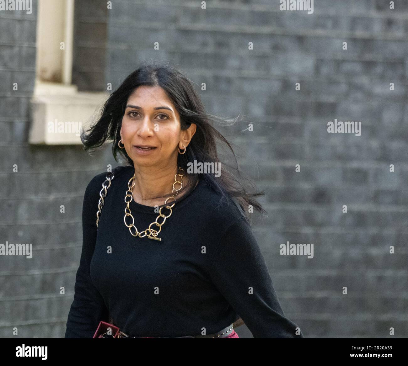 London, Großbritannien. 16. Mai 2023. Suella Braverman, Innenministerin, bei einer Kabinettssitzung in der Downing Street 10 London. Kredit: Ian Davidson/Alamy Live News Stockfoto