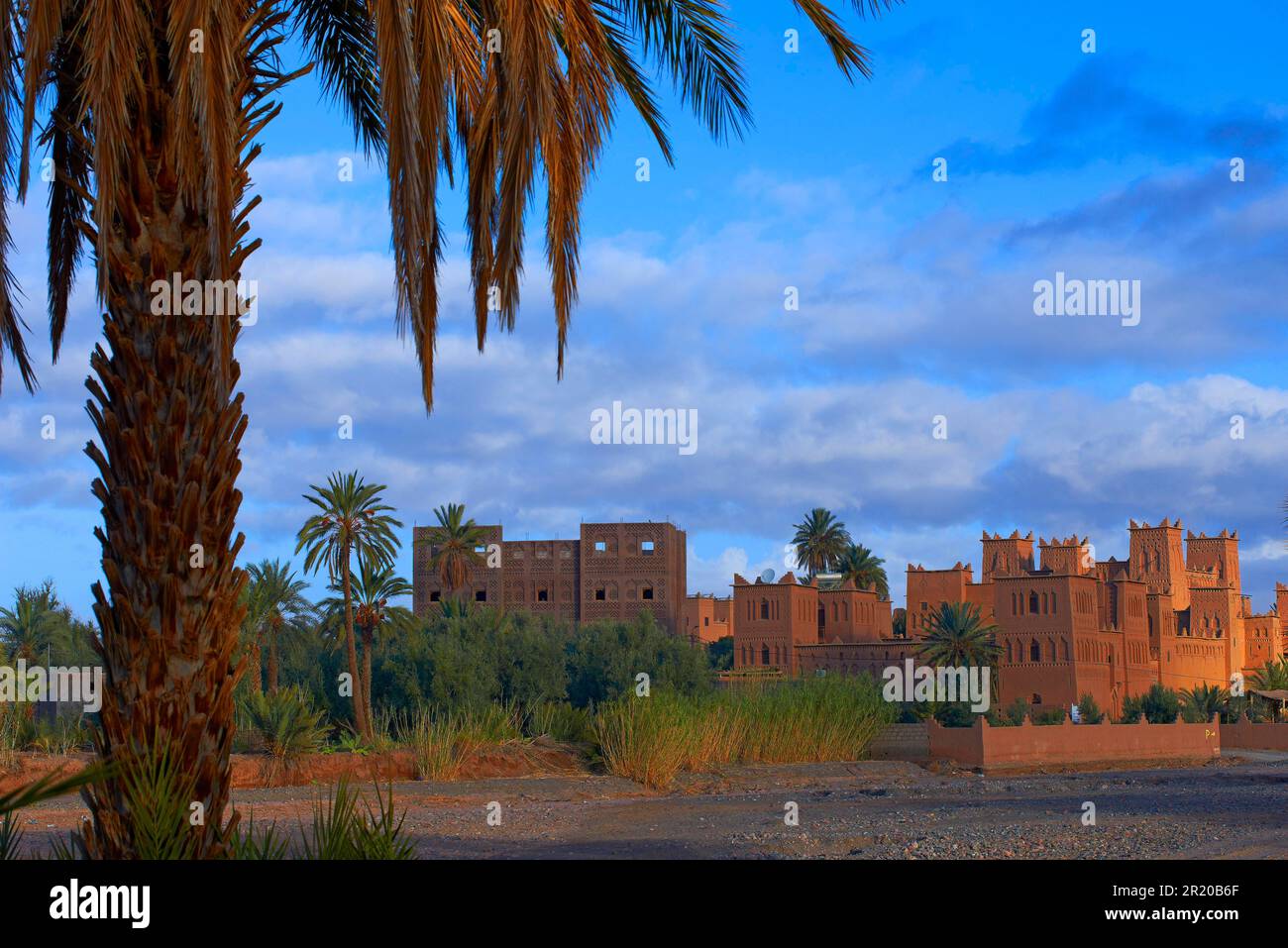 Amerhidil, Amridil, Old Kasbah, Skoura, Ouarzazate Region, Marokko Stockfoto