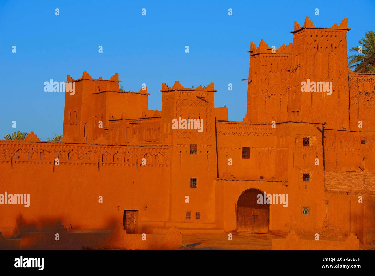 Amerhidil, Amridil, Old Kasbah, Skoura, Ouarzazate Region, Marokko Stockfoto