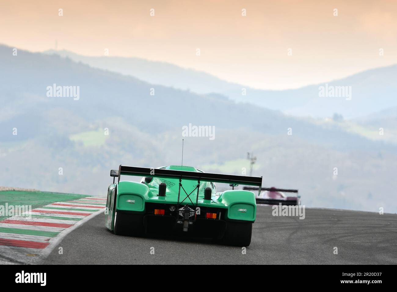 Scarperien, 2. April 2023: Chetah G606. Jahr 1990 in Aktion während Mugello Classic 2023 auf dem Mugello Circuit in Italien. Stockfoto