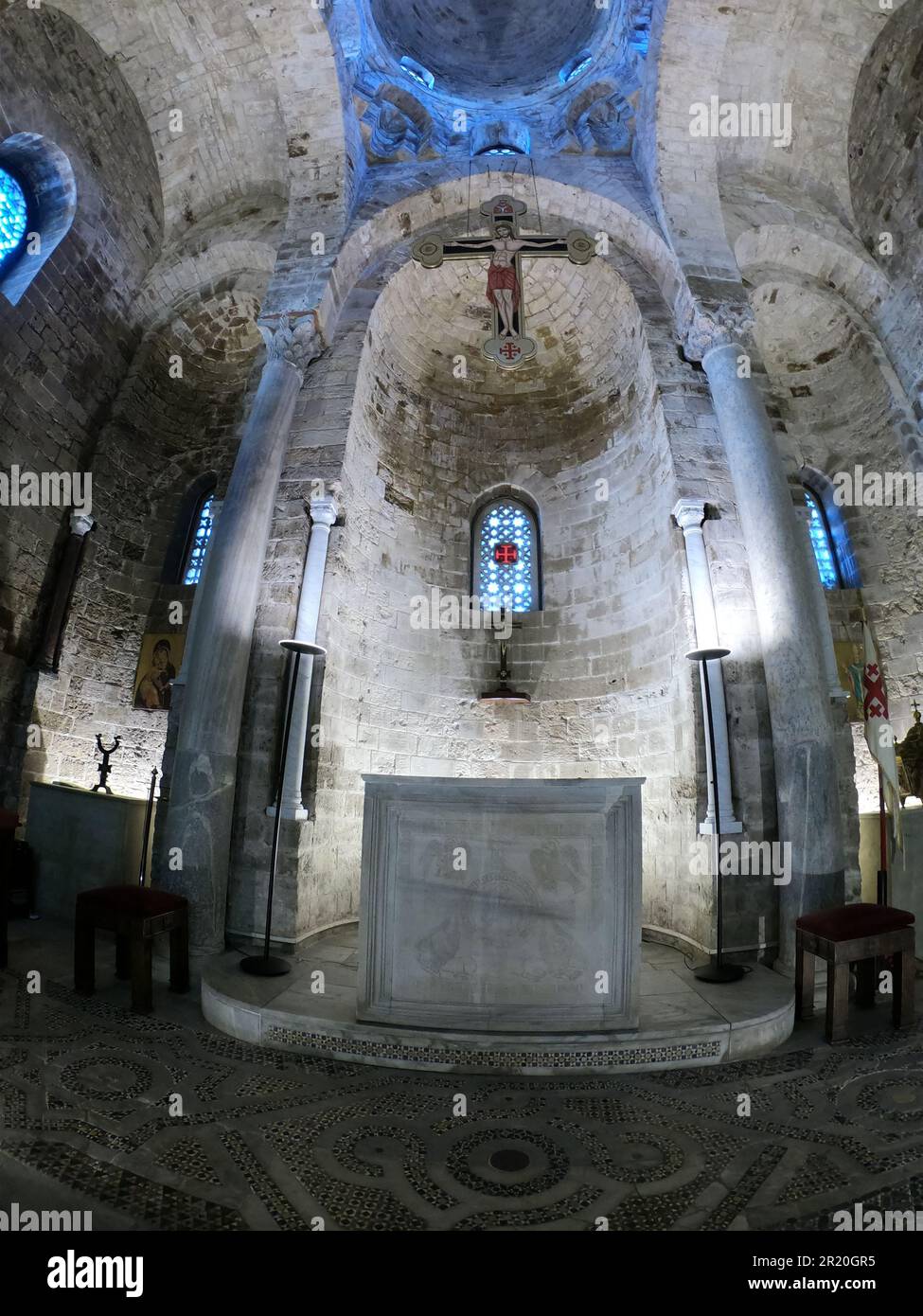 Palermo, Sizilien 12.26.2018: Kapelle San Cataldo in Palermo Stockfoto