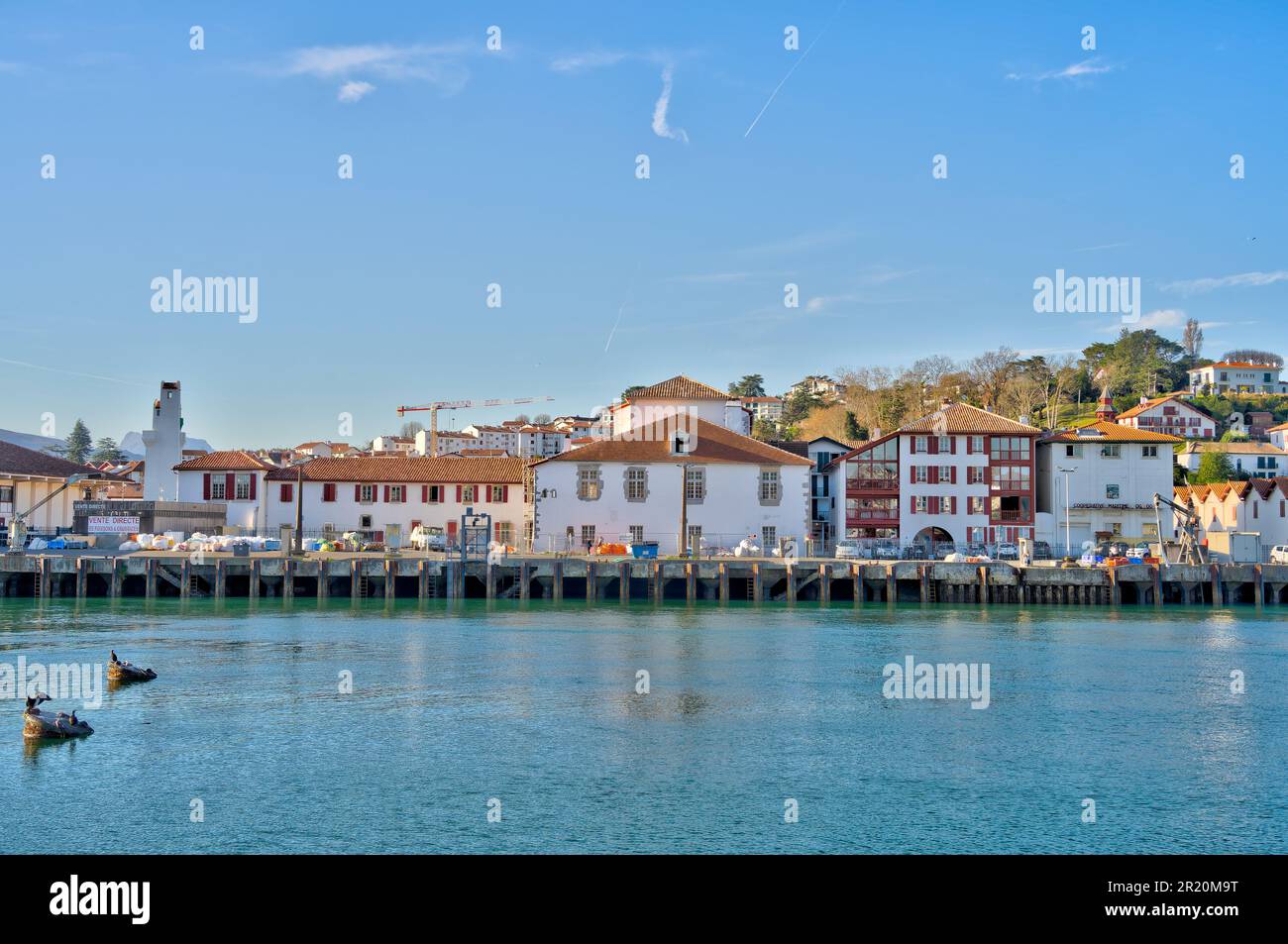 Saint Jean de Luz - Ciboure, Frankreich Stockfoto