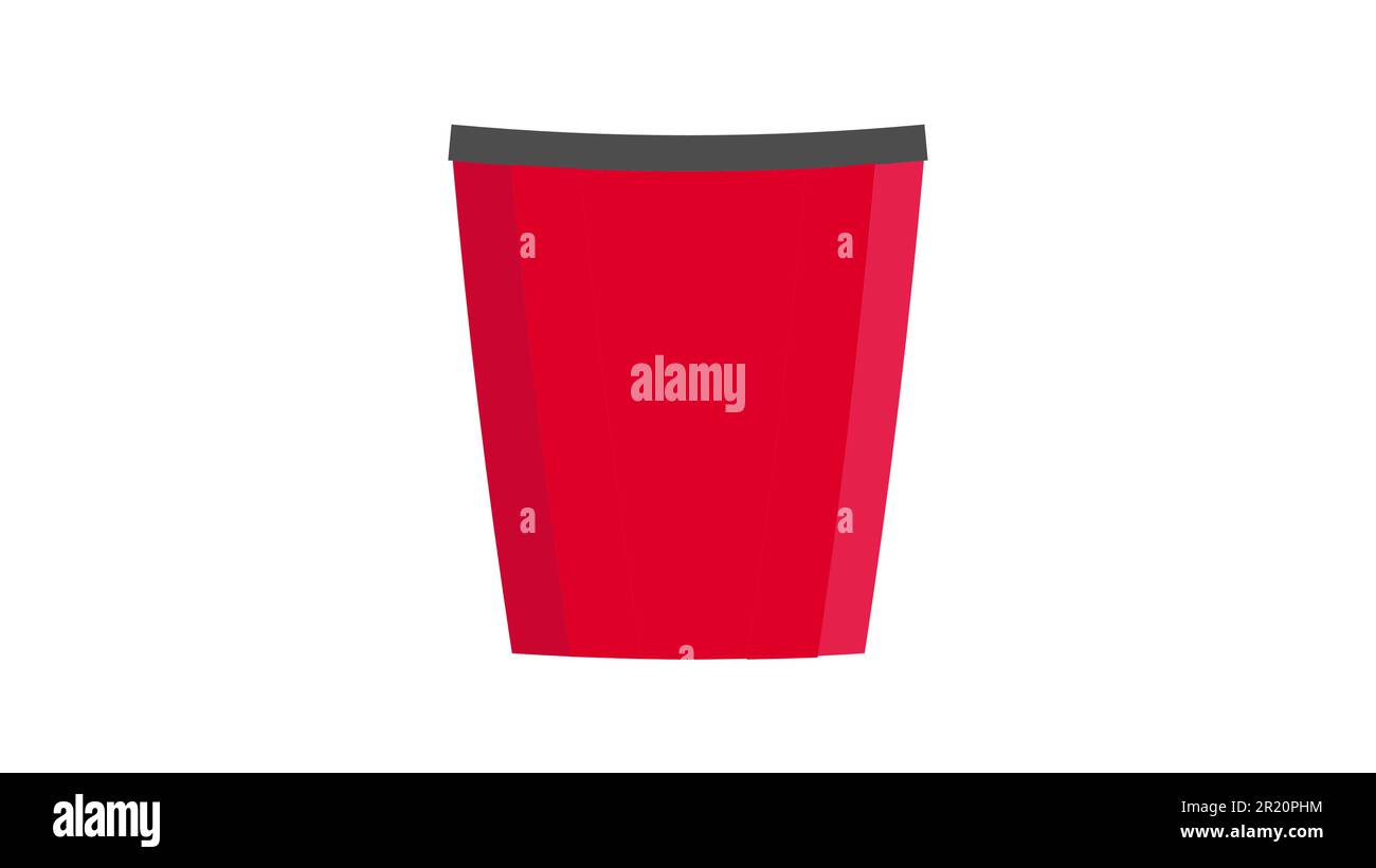 Vektordarstellung mit gezeichnetem Popcornlöffel. Kinosnack. Handgezogenes Fast Food. Filmzeit-Poster. Stock Vektor