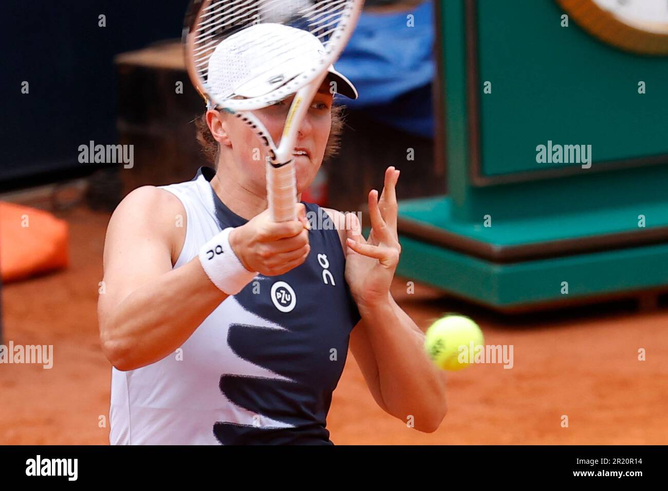 Rom, Italien. 16. Mai 2023. IGA Swkiatek (POL) Against DonnaVekic (CRO) während Internazionali BNL d'Italia (day9), Tennis Internationals in Rom, Italien, Mai 16 2023 Kredit: Independent Photo Agency/Alamy Live News Stockfoto