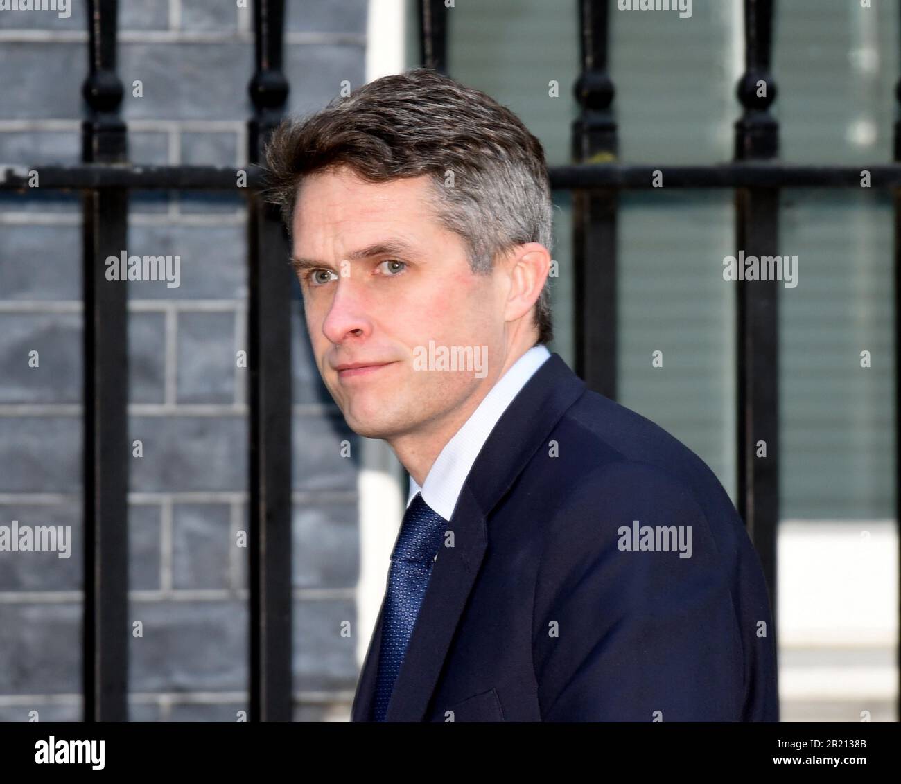 Foto von Gavin Williamson, Secretary of State for Education, Ankunft in Downing Street 10, London vor einer Kabinettssitzung. Stockfoto