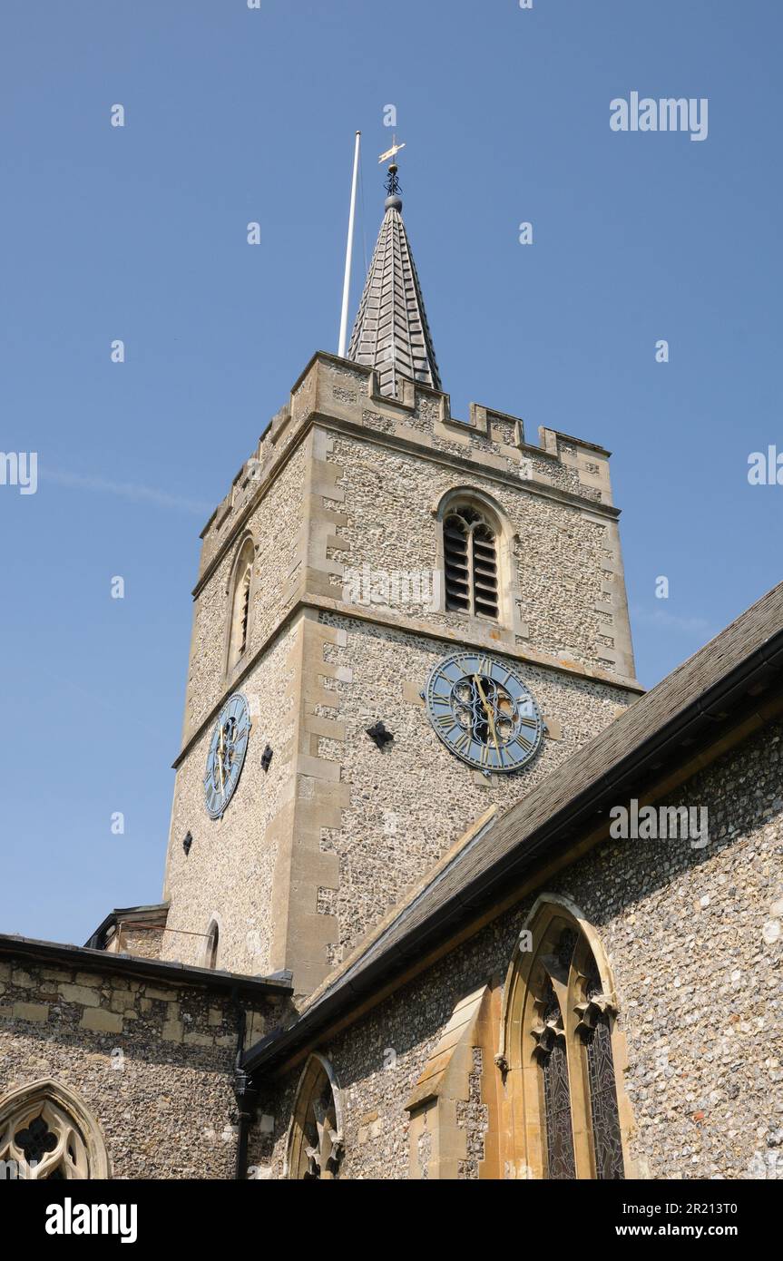 St. Mary's Church, Chesham, Buckinghamshire Stockfoto