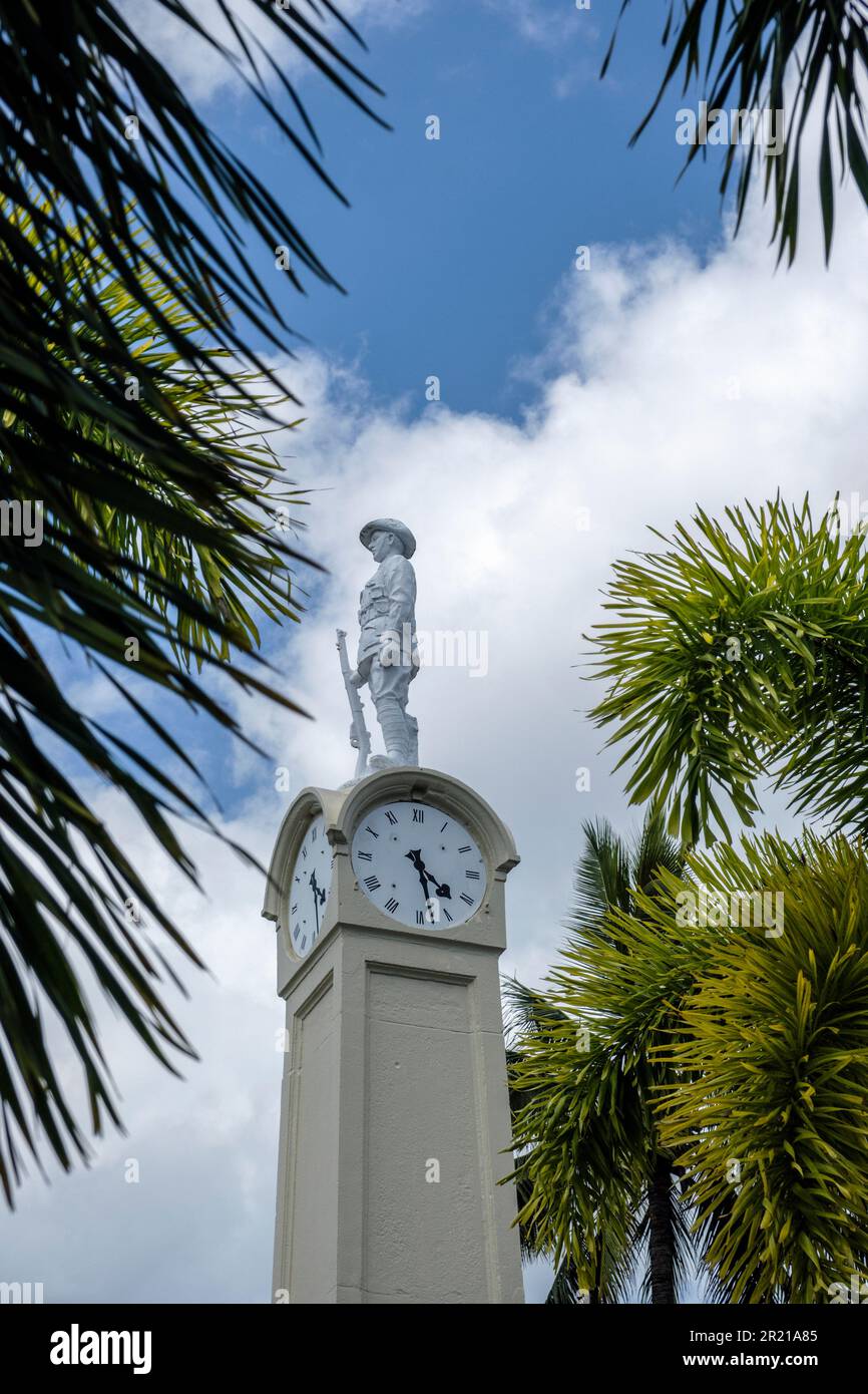 Das Kriegsdenkmal, Esplanade, Cairns, Queensland, Australien Stockfoto