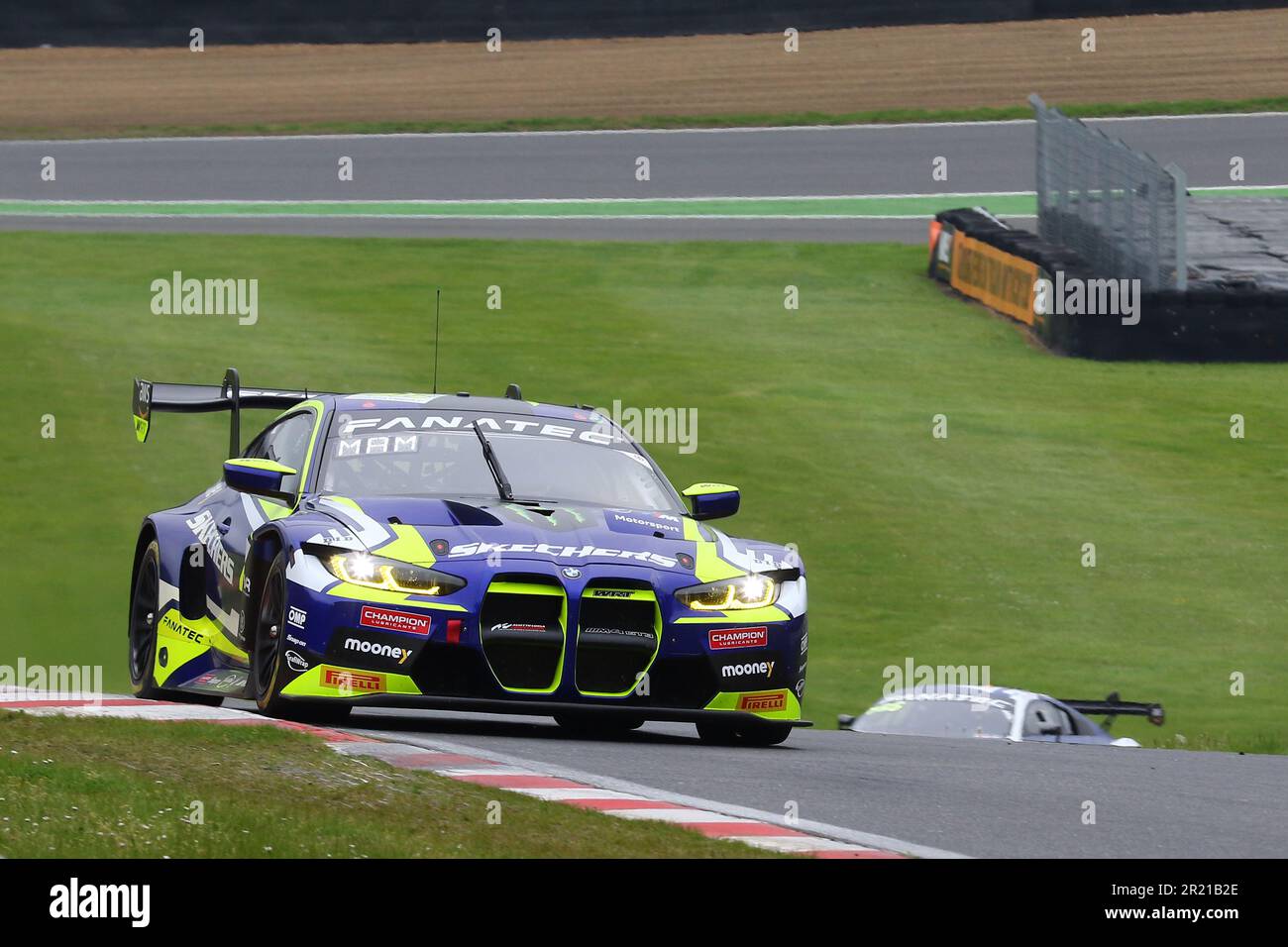 Maxime Martin - Team WRT - fährt MW M4 GT3 Nummer 46 beim GT World Challenge Europe Sprint Cup 2023 bei Brands Hatch im Mai 2023 Stockfoto