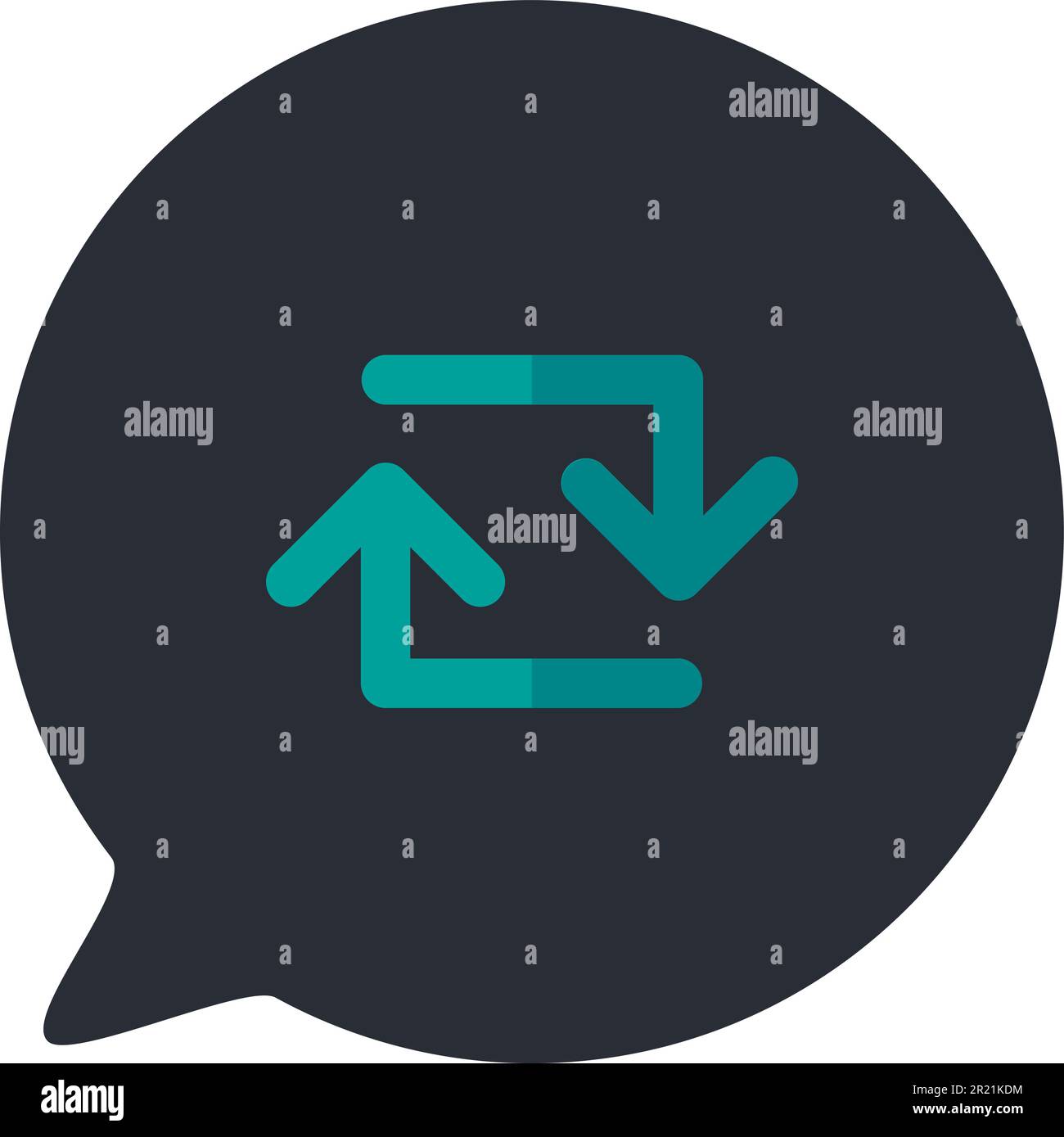 Symbolvektor für Schaltflächen der Internetseite wird neu geladen. Laden Sie die Website neu oder setzen Sie sie zurück, indem Sie den Pfeil für die Formularrotation, das Element Cyberspace, verwenden. Elektronisches Handygerät b Stock Vektor