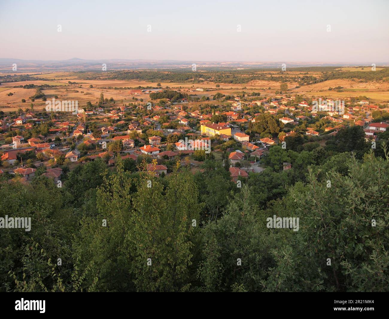 Mezek (Gemeinde Svilengrad, Provinz Haskovo, Bulgarien) Stockfoto