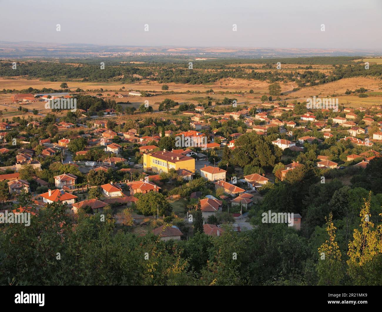 Mezek (Gemeinde Svilengrad, Provinz Haskovo, Bulgarien) Stockfoto