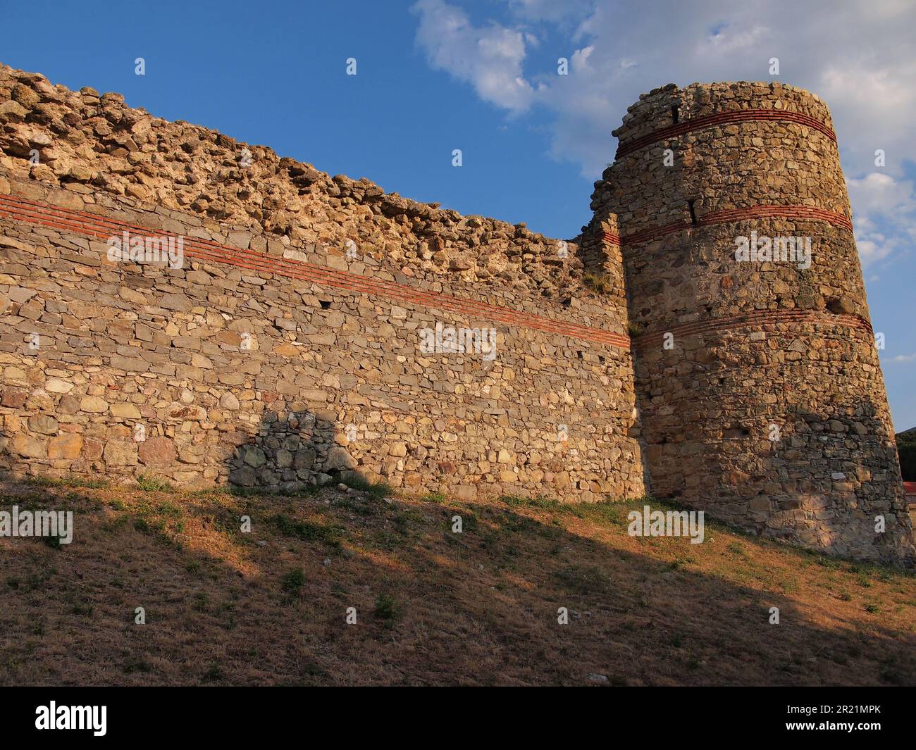 Mezek (Gemeinde Svilengrad, Provinz Haskovo, Bulgarien) Stockfoto