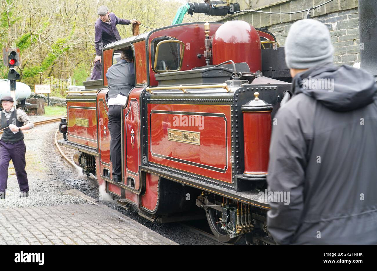 Tan Y Bwlch Bahnhof, in der Nähe von Maentwrog, Gwynedd, Nordwales