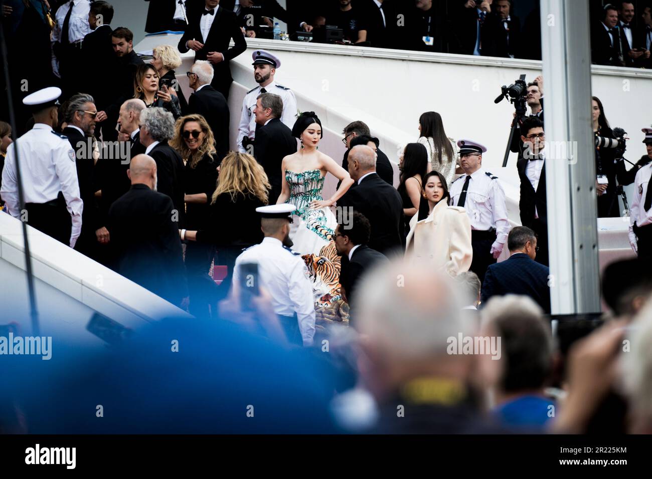 Cannes, Frankreich, 16. Mai 2023, Fan Bingbing besucht den roten Teppich des Festival de Cannes Stockfoto