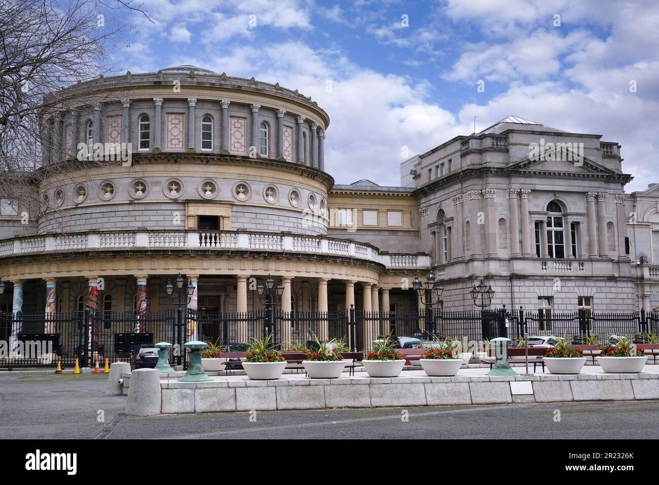 Nationalbibliothek von Irland Stockfoto