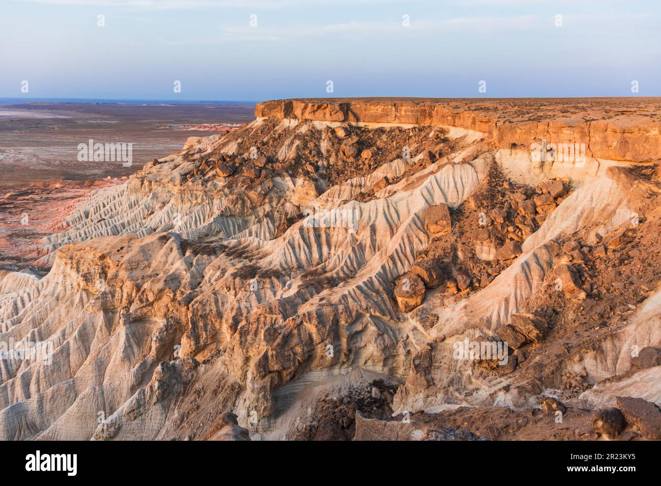 Yangykala Canyon in der Balkanregion, Turkmenistan. Stockfoto