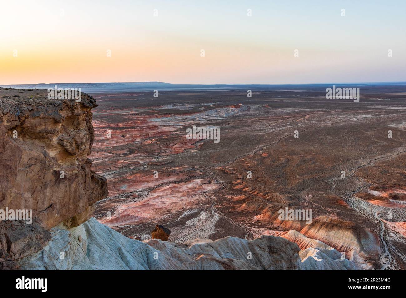 Yangykala Canyon in der Balkanregion, Turkmenistan. Stockfoto