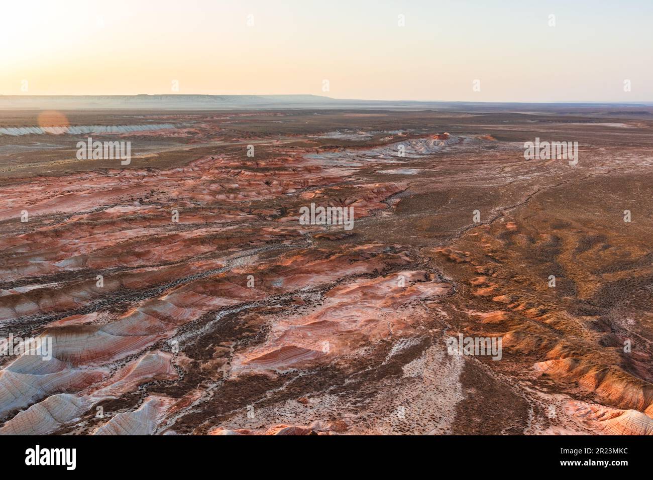 Yangykala Canyon in der Balkanregion, Turkmenistan. Stockfoto