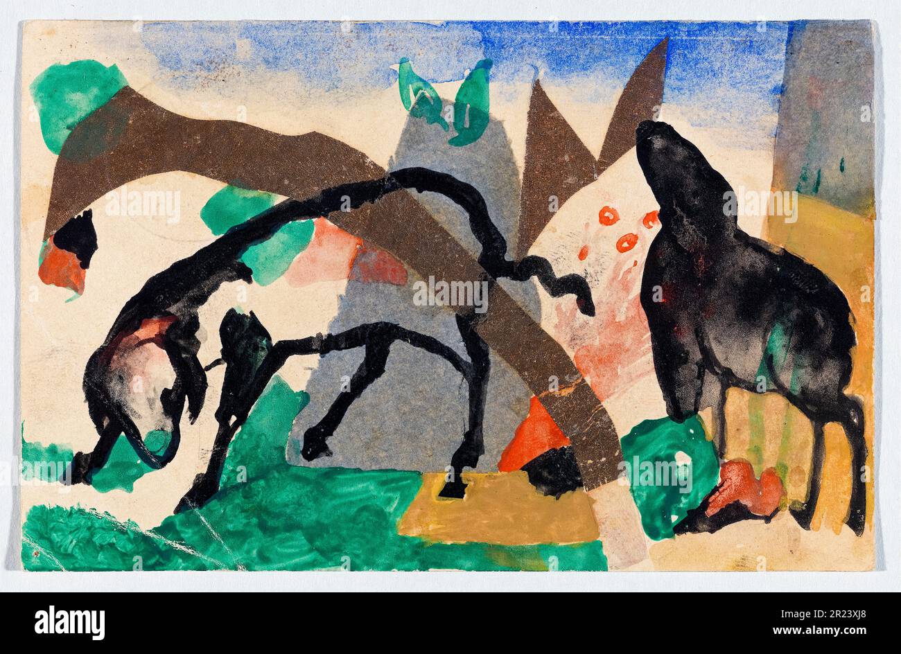 Franz marc painting -Fotos und -Bildmaterial in hoher Auflösung – Alamy