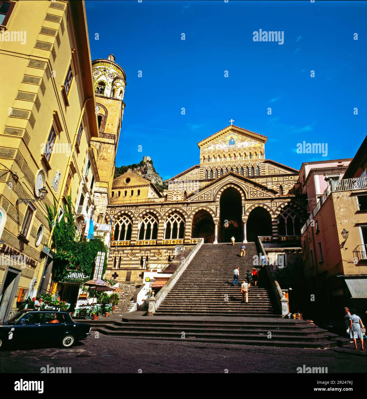 Kathedrale in Amalfi, Italien Stockfoto