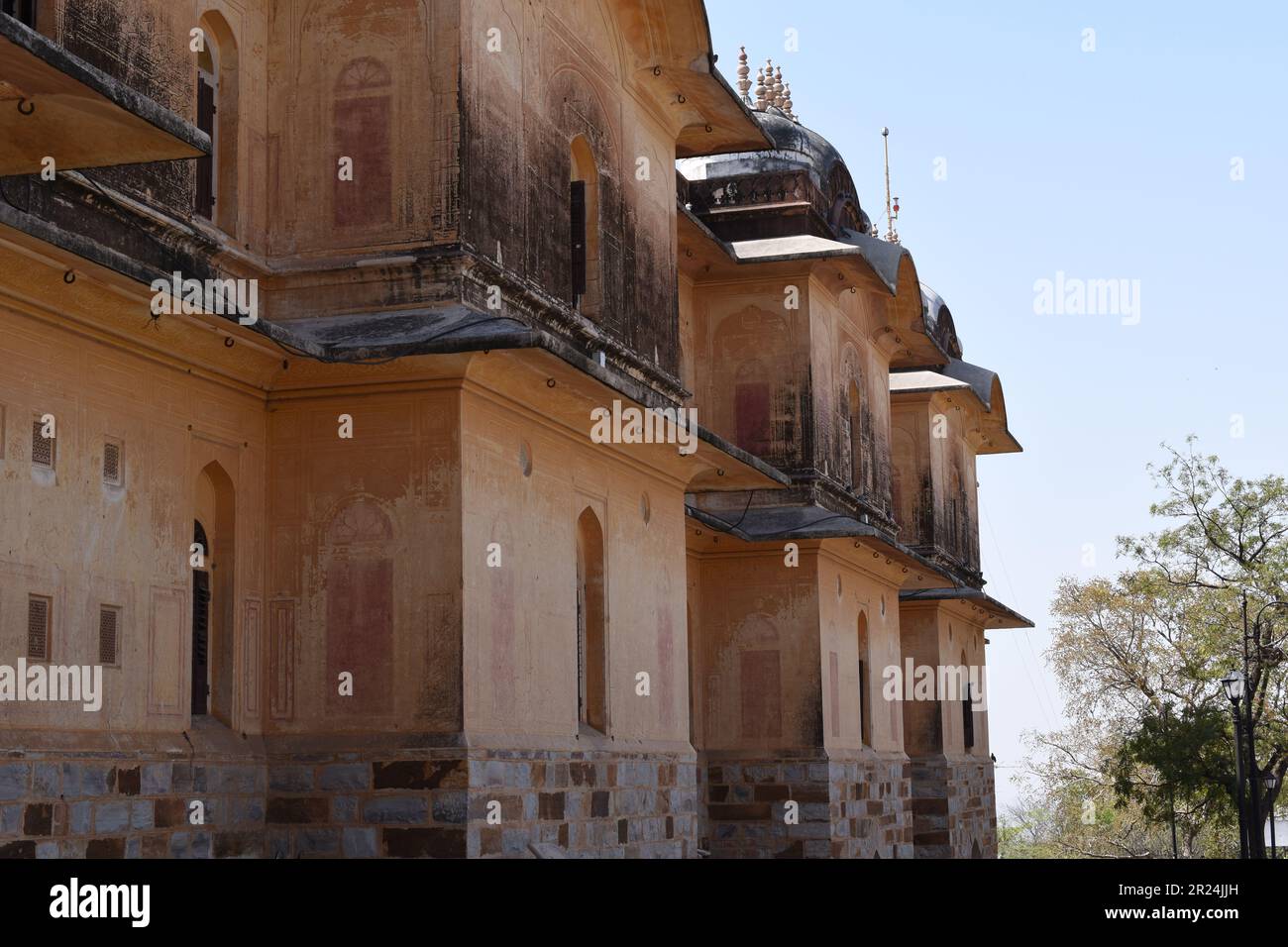 Madhavendra Bhawan im Fort Nahargarh. Stockfoto