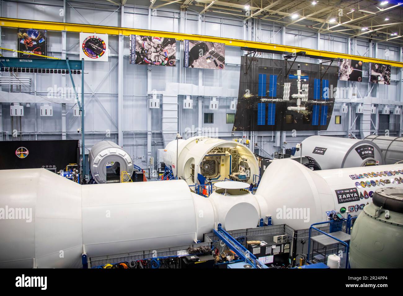 Houston USA 4. Februar 2023: Die Astronaut Training Facility im NASA Johnson Space Center. Stockfoto