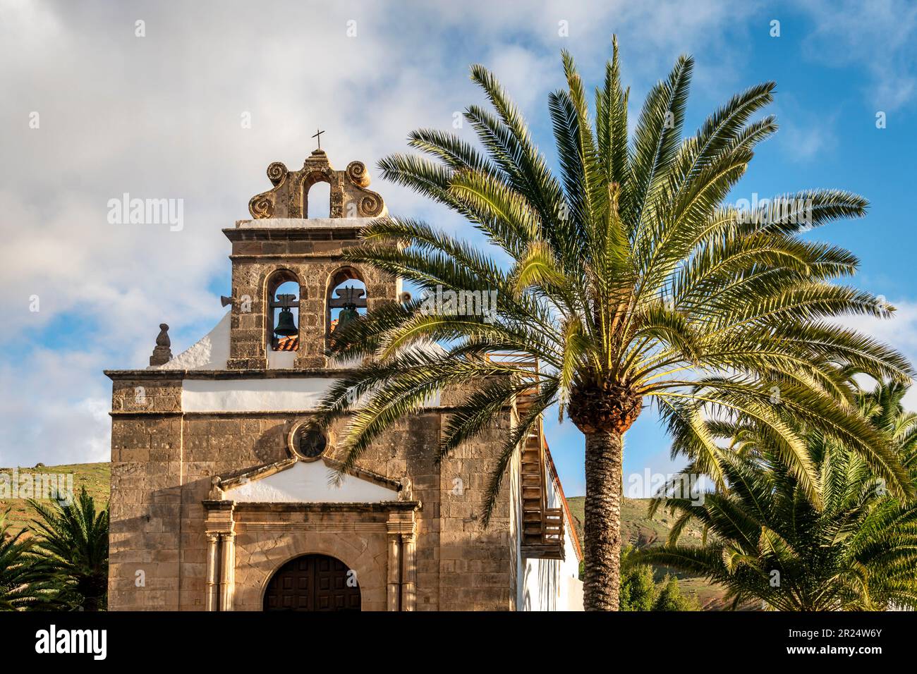 Iglesia de Nuestra Senora de la Pena, Vega Rio Palma, Fuerteventura, Kanarische Inseln, Spanien Stockfoto