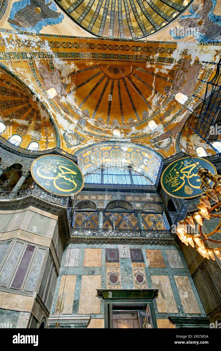 Istanbul Türkei. Große Moschee Der Hagia Sophia Stockfoto