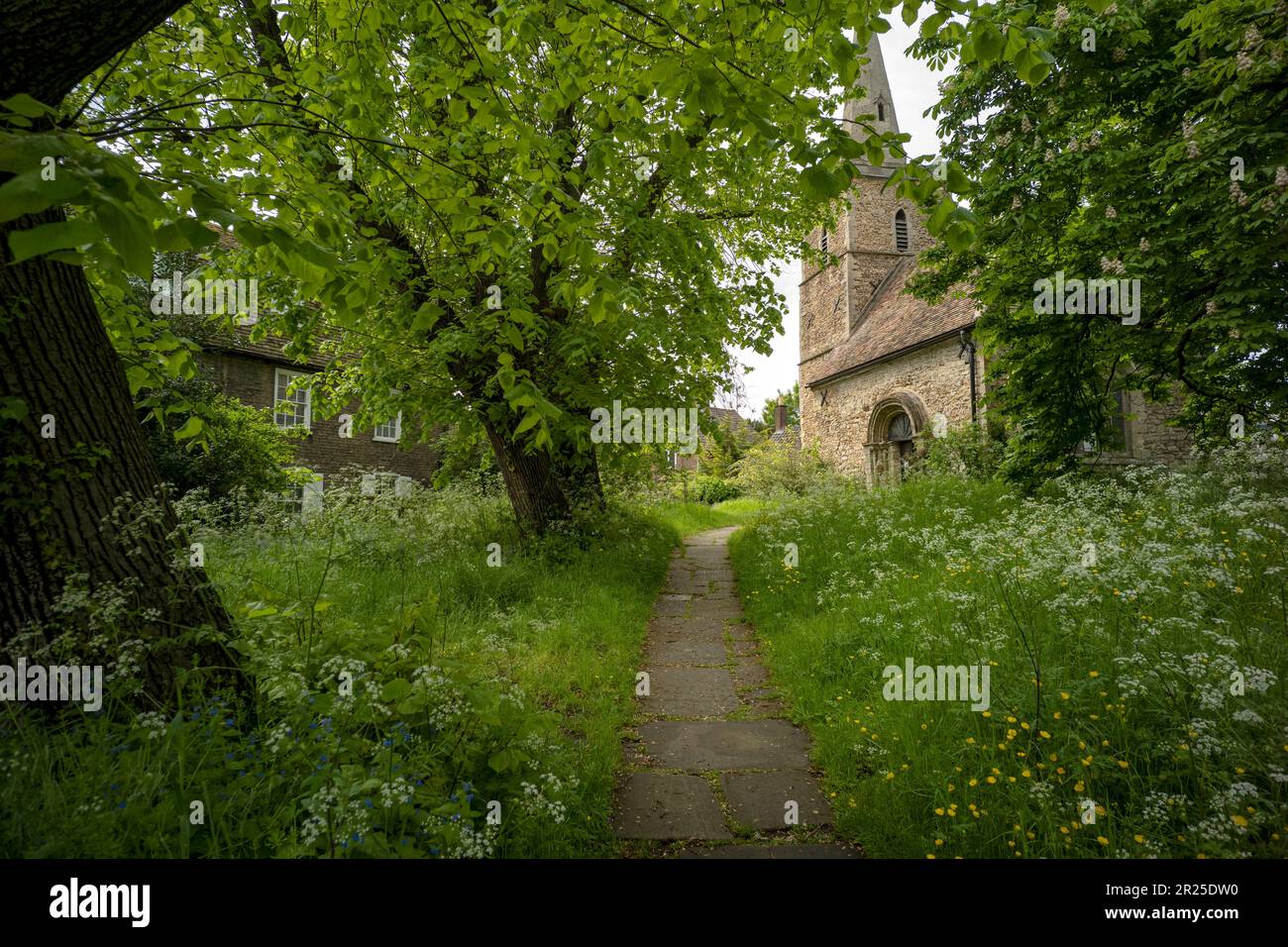 Cambridge St. Peter's Church Mai 2023 die St. Peter Kirche ist eine redundante anglikanische Kirche in Cambridge, in der Gemeinde der ASCE Stockfoto