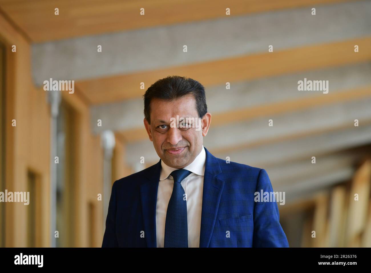 Edinburgh Scotland, Vereinigtes Königreich, 17. Mai 2023. Foysol Choudhury msp vom schottischen Parlament. Live-Nachrichten von sst/alamy Stockfoto