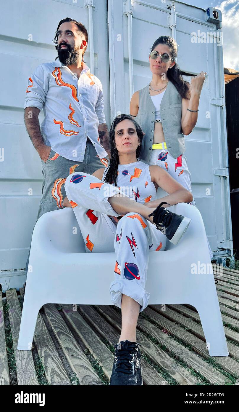 Eruca Sativa. Argentinische Rockband. Stockfoto