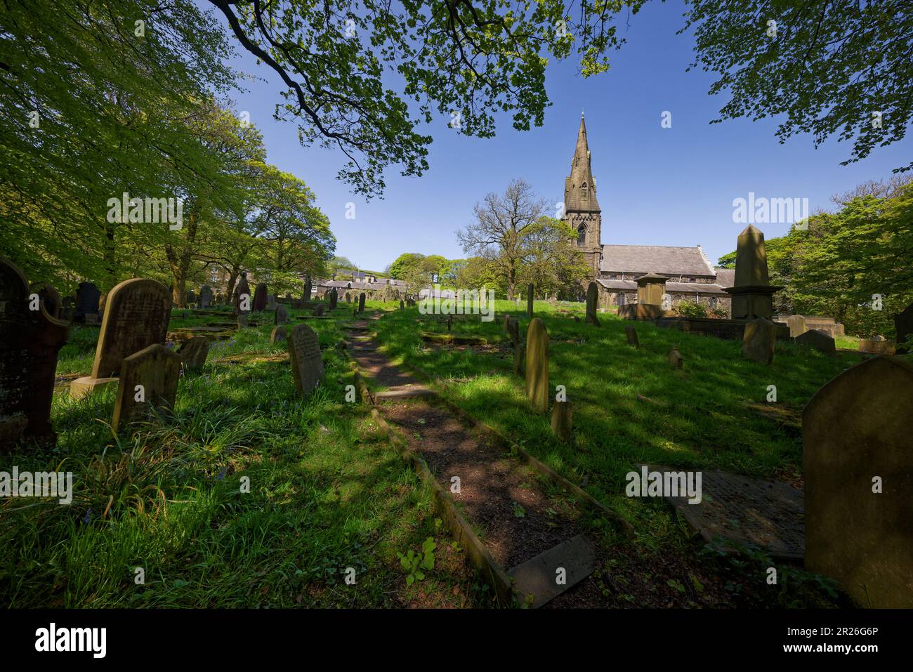 Holcombe Church Ramsbottom Ramsbottom dorf -Fotos und -Bildmaterial in hoher Auflösung – Alamy
