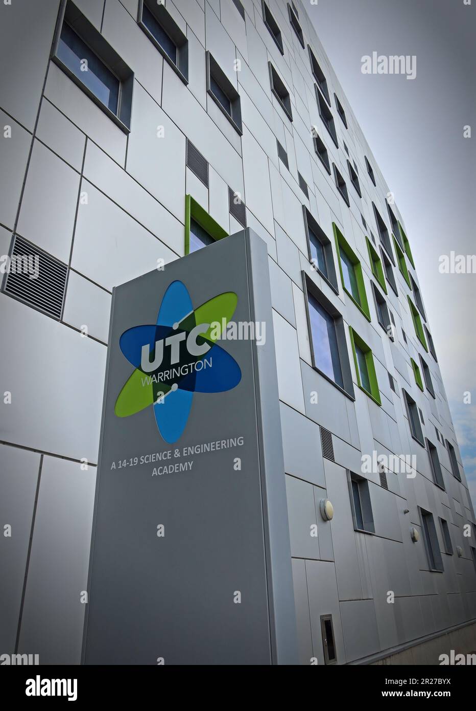 UTC Warrington – Technische Hochschule der Universität – Akademie für Wissenschaft und Technik Stockfoto